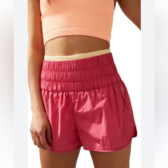 FP Movement by Free People Pink Way Home Athletic Shorts - XS - Picture 1 of 10
